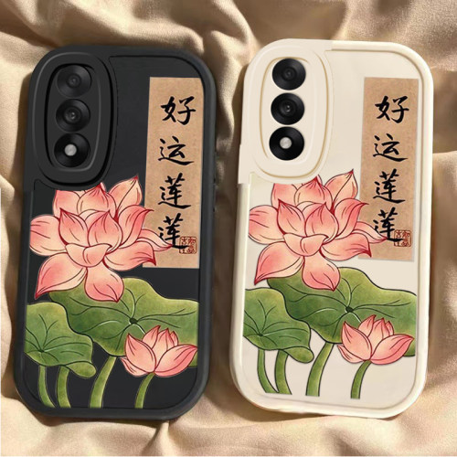 适用一加Ace5至尊版手机壳1加Aec5至尊板保护套OPPO新款硅胶全包防摔1+AC5新品外壳OPPOAce男女好运莲莲