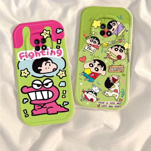 适用真我V60手机壳RealmeV60S新款OPPO硅胶RMX3995恐龙小新套oppov男3996女opporealmev全包realme防摔realme