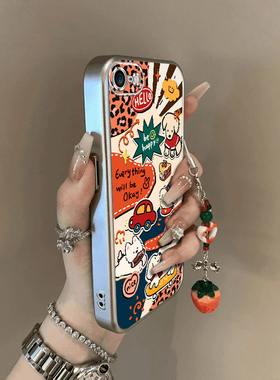 适用苹果16e手机壳iPhone16e多只小狗保护套iP新款硅胶软壳全包防摔平果十六E16SE4外壳高级iPon男女2025