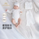 英氏婴儿礼盒新生儿见面礼实用春夏蚕丝宝宝满月礼物YMLNJ1S001A