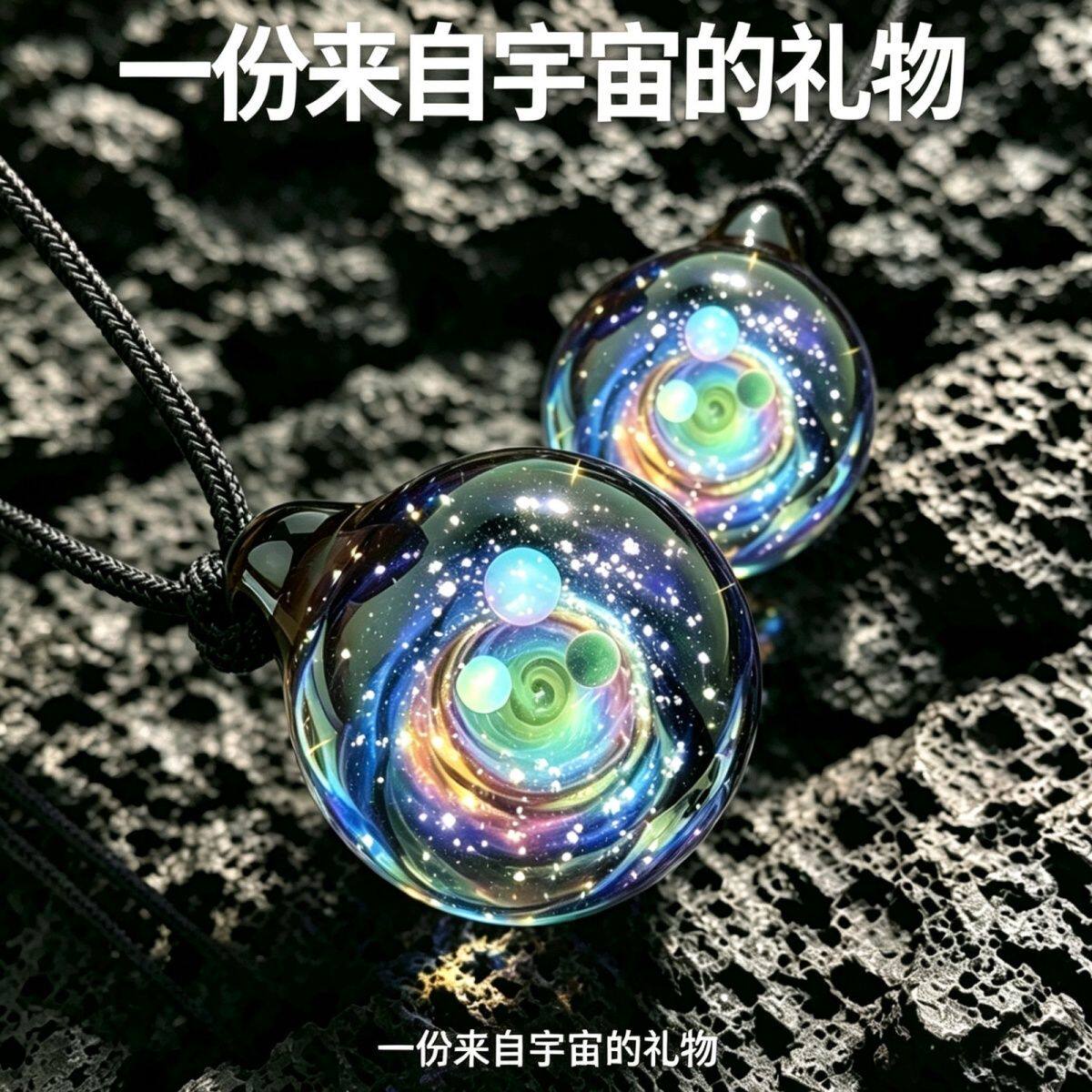 星河宇宙系列【宇宙琉璃】银河星项坠/吊坠