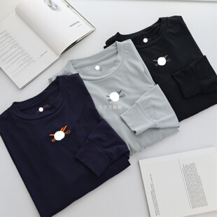 无敌舒适度 男女款 减少疲劳感 型休闲t恤 宽松版 日本客供面料