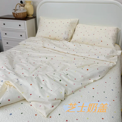 双面纯棉斜纹印花高颜值（单品被罩）爆款小亲信卡通薄款可机洗