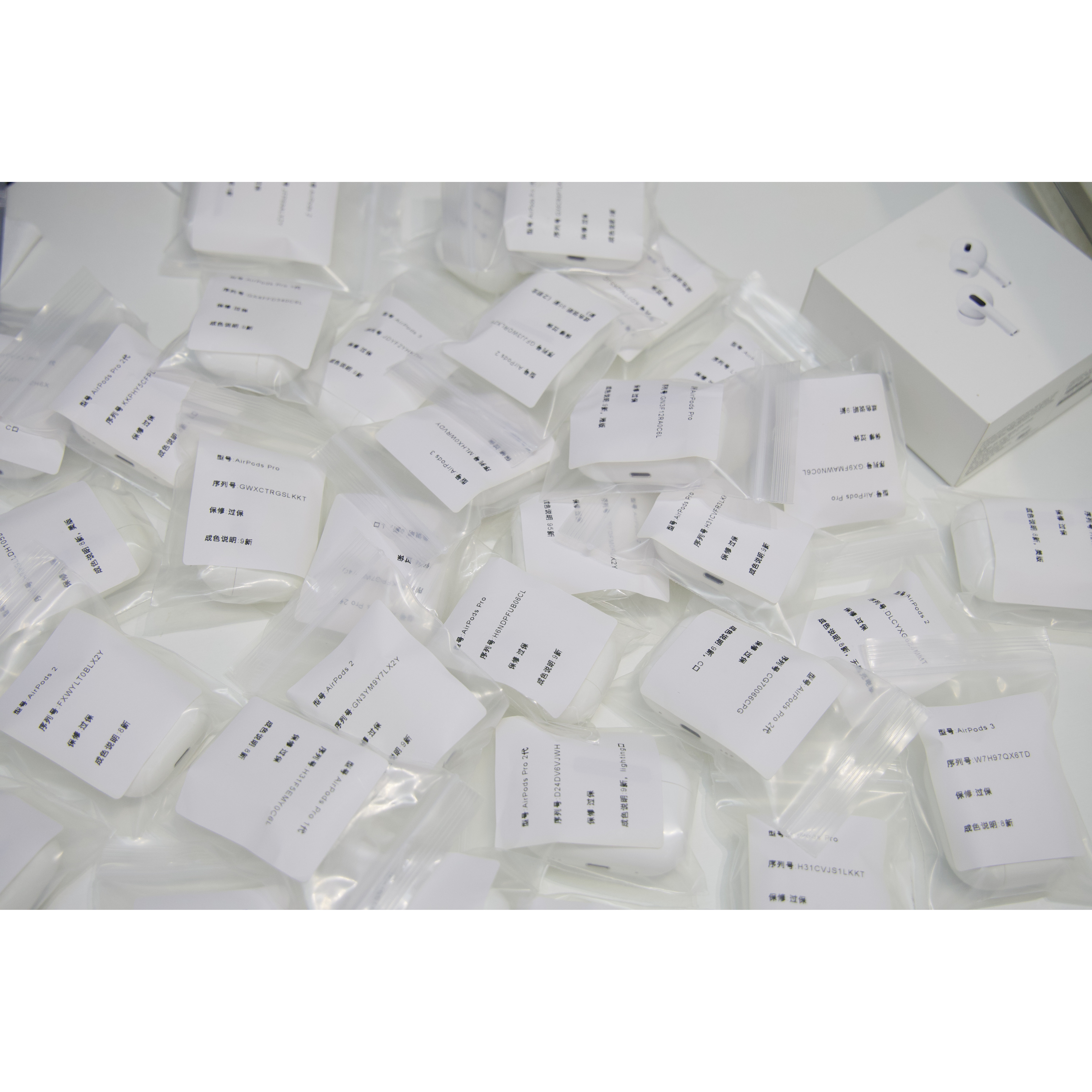 AirPods2/3 AirPods Pro/Pro 2无线耳机仓 充电仓补配适用于Apple 苹果