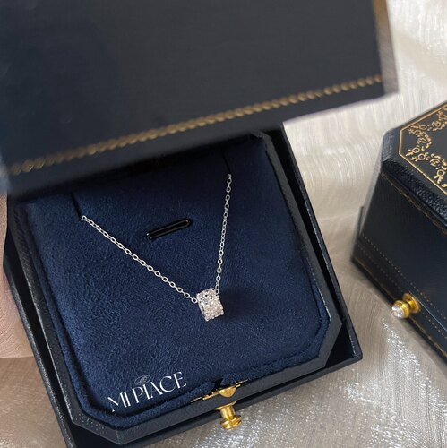 转运珠小蛮腰纯银项链生日礼物