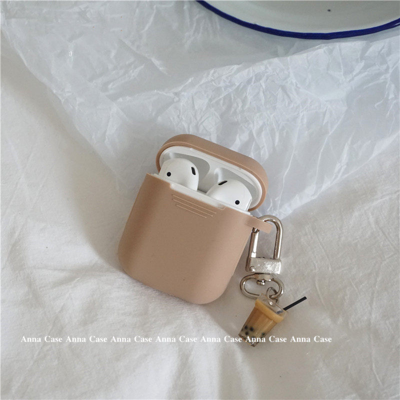 ins珍珠奶茶airpods耳机套挂件个性无线蓝牙耳机盒防滑防摔软套女|ruв категории Цифровые аксессуары, MP3/Mp4 аксессуары, наушники - от Buy2taobao.com для оказания профессиональной услуги покупки агента Taobao