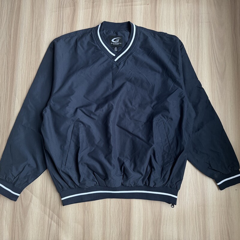 外单男士V领棒球服夹克 春秋季套头大码宽松休闲卫衣夹克