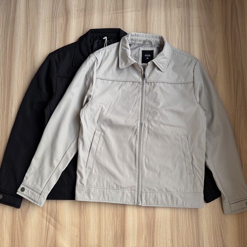 外单男士工装夹克 春秋季拉链开衫翻领防风休闲外套,男装,夹克,淘宝优惠券,粉丝福利购,淘宝优惠卷