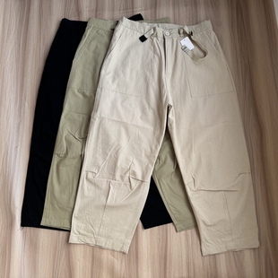 薄款 宽松大码 九分裤 休闲七分裤 阔腿裤 夏季 裤 外贸日单男女款 工装