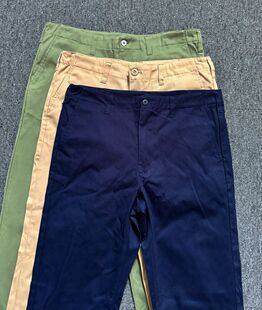 薄款 春秋季 休闲纯棉弹力休闲裤 窄脚工装 外贸日单男士 裤 休闲长裤