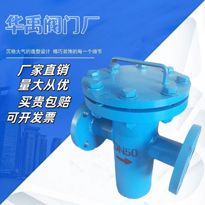 篮式过滤器直通管道提篮式除污器焊接蓝式过滤器DN506580100150