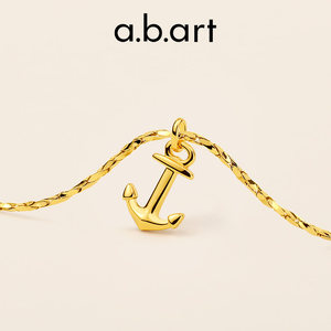 a.b.art爱彼雅小船锚吊坠百搭时尚配饰高级感