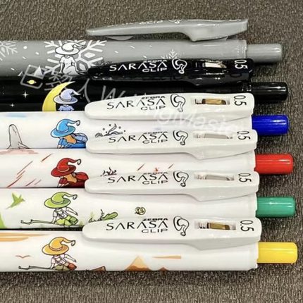 新品日本进口ZEBRA斑马万圣节魔女限定女巫按动中性笔学生考试水笔0.5mm黑红蓝色JJ29刷题笔做笔记高颜值签字