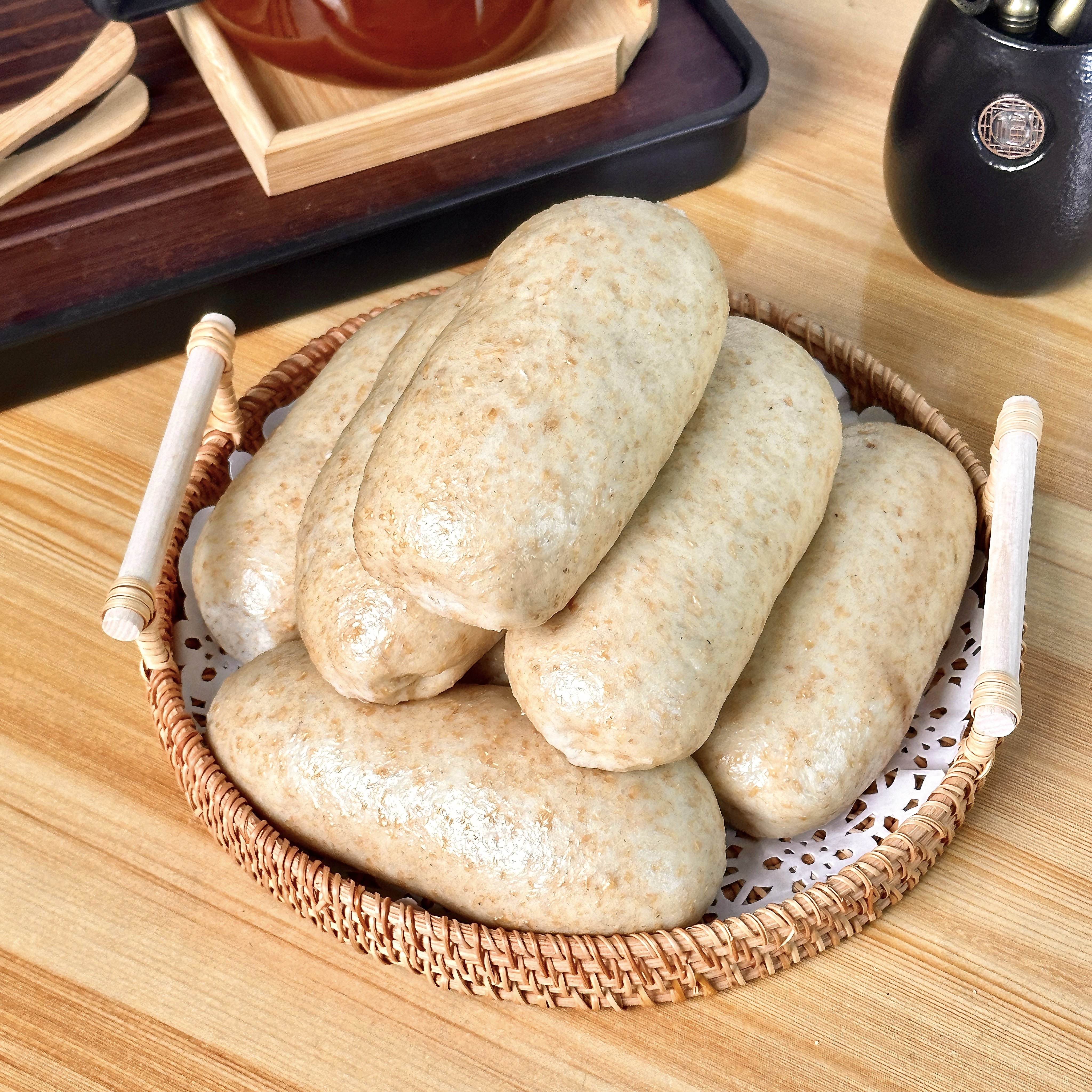 日越自制萝卜干+馒头10个装套餐
