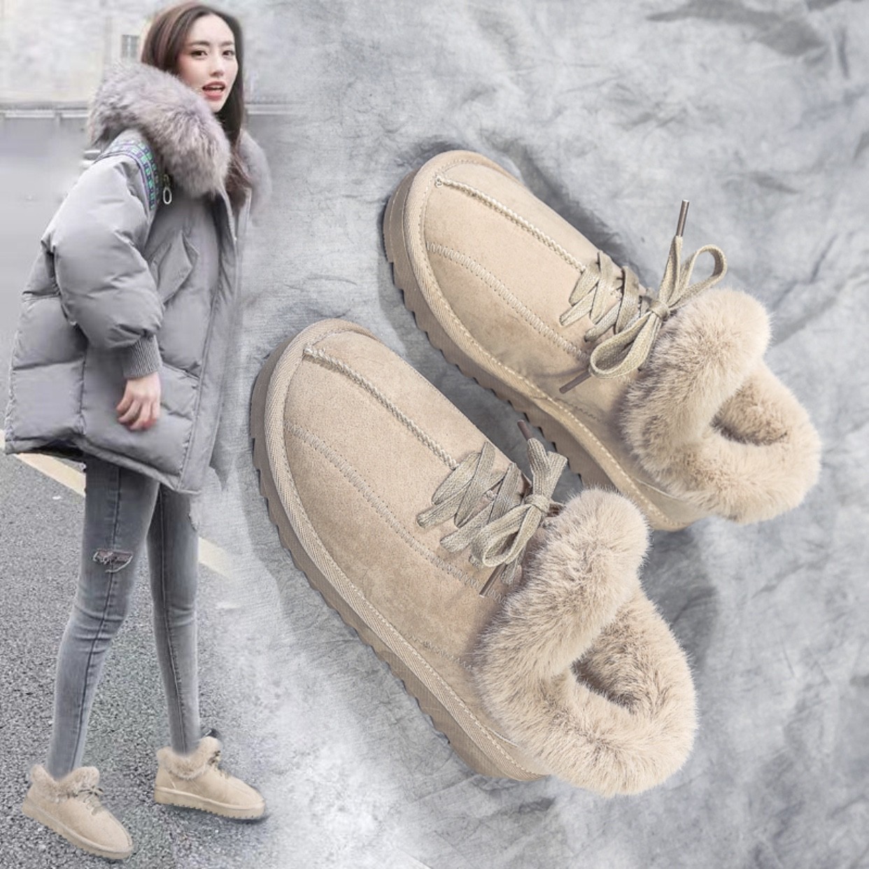 【好物精选】轻便保暖鞋子女冬