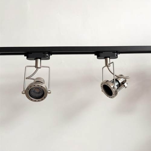 复古包豪斯明装轨道灯工业风射灯商用酒馆咖啡厅服装店铺金属吸顶