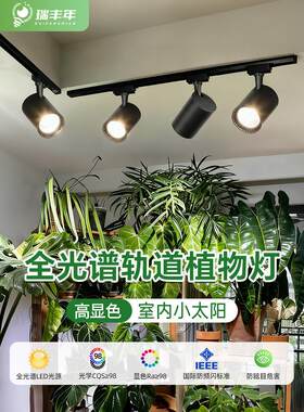 植物补光灯室内家用大棚绿植灯多肉盆栽太阳轨道射灯led生长灯