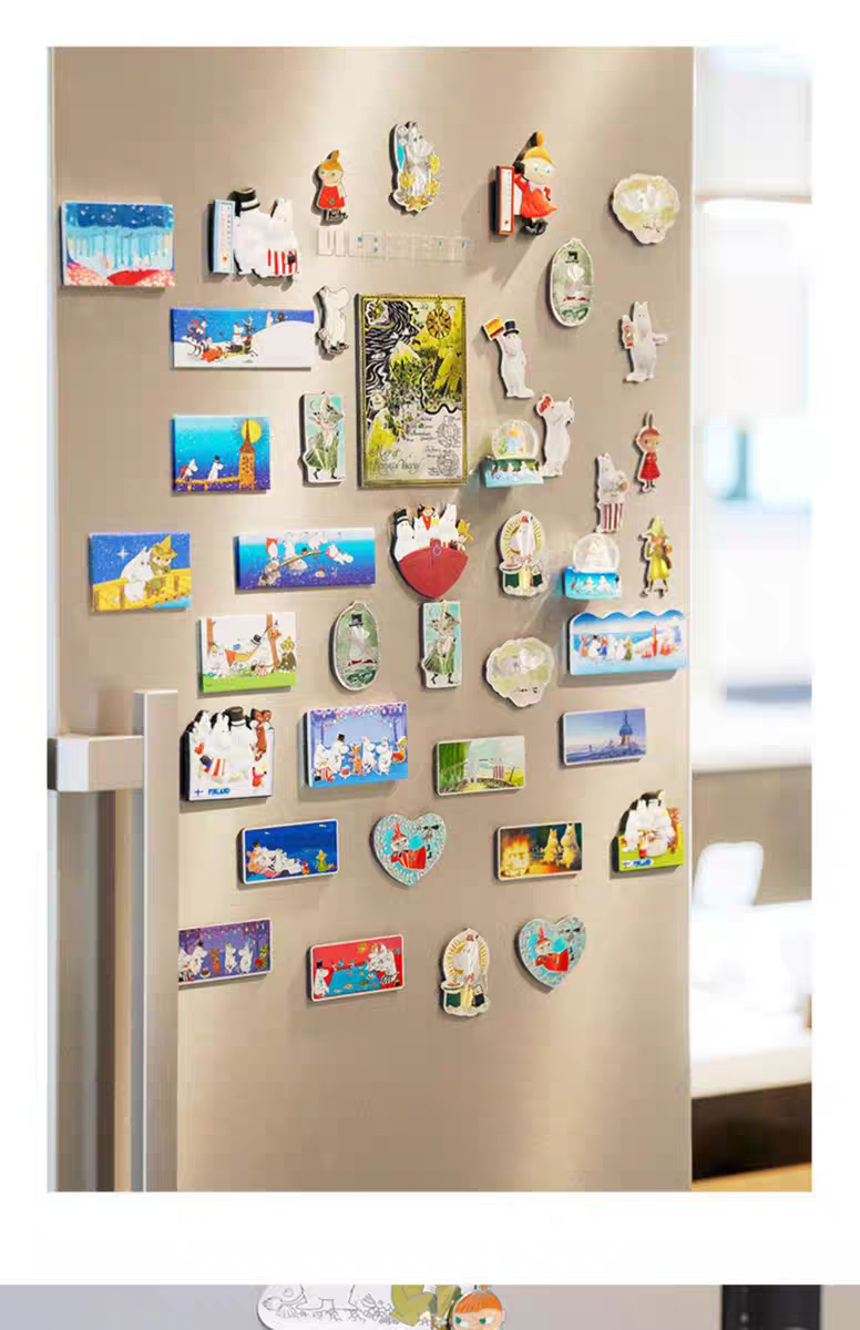 【国内现货】日本采购 姆明Moomin陶瓷冰箱贴可爱陶瓷吸铁磁,模玩/动漫/周边/娃圈三坑/桌游,动漫水杯/居家/百货,淘宝优惠券,粉丝福利购,淘宝优惠卷