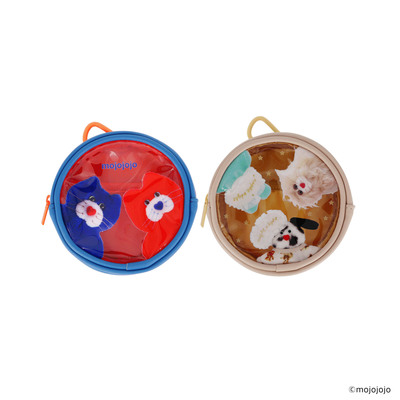 已采购在途日本小众设计师尾崎步美mojojojo可爱pvc收纳包挂件