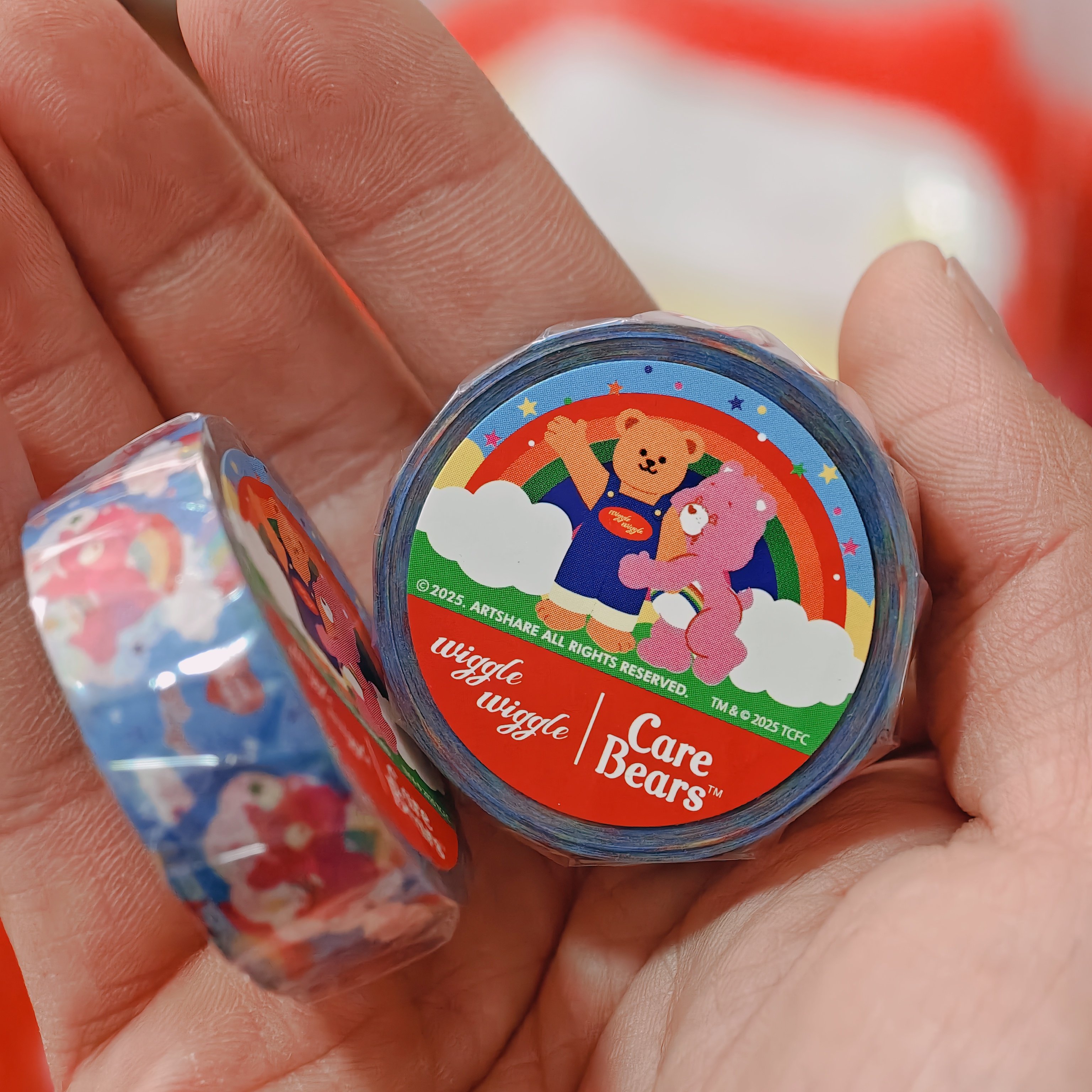 国内现货日本采购plaza限定彩虹熊carebears手帐胶带,模玩/动漫/周边/娃圈三坑/桌游,动漫挂件/文具,淘宝优惠券,粉丝福利购,淘宝优惠卷