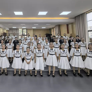 儿童团体六一学生2025新款礼服公主裙主持人合唱团集体演出服