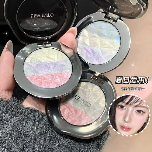 多巴胺高光粉提亮脸部细闪珠光立体持久亮片闪高光眼影跨境化妆品