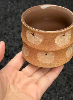 景德镇手作黄苹果咖啡杯