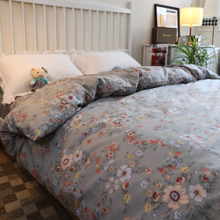 ins风田园小碎花单独被套单件1.5m200 230cm公寓全棉纯棉单被罩