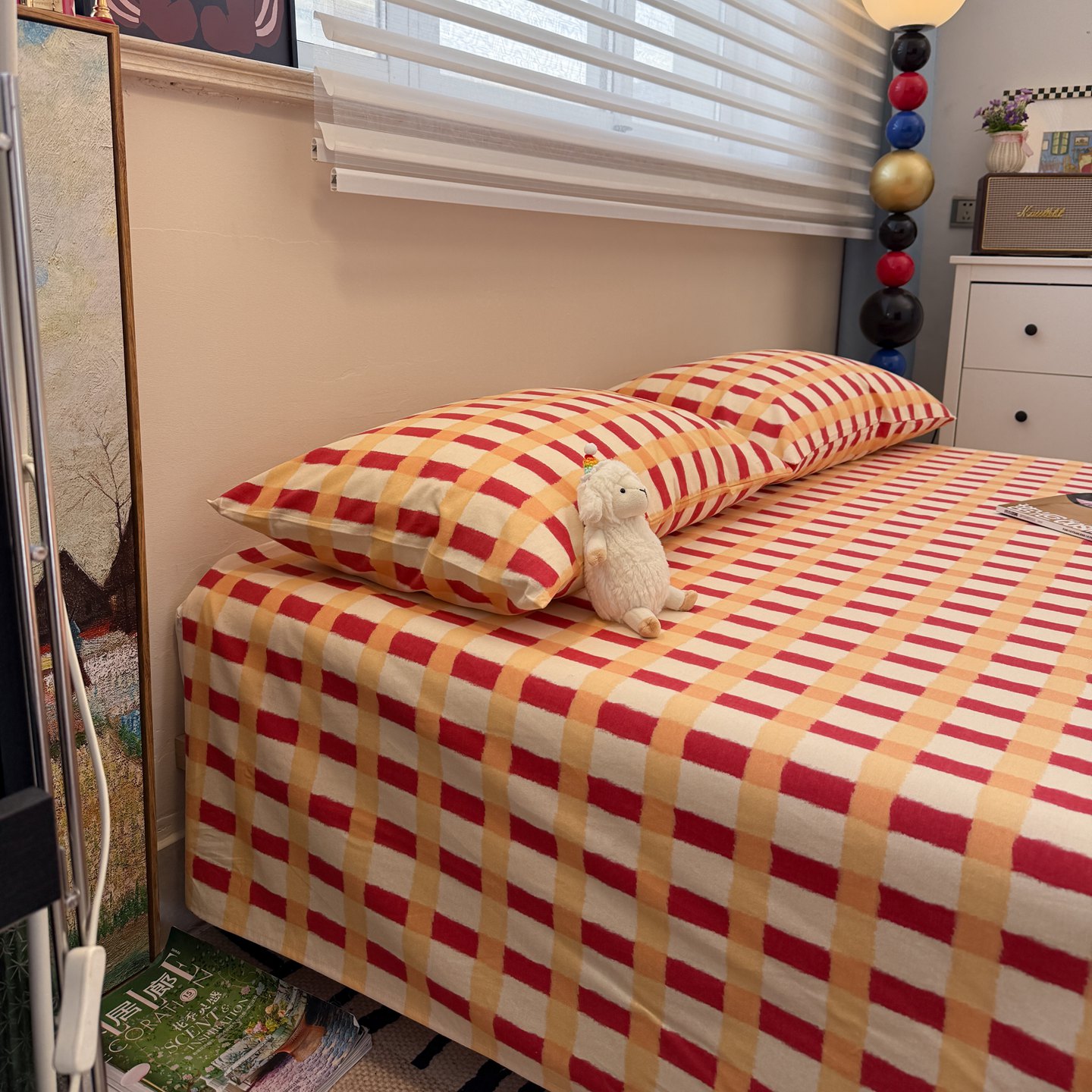 纯棉磨毛床单单件100全棉加厚被单人宿舍2025新款床上床笠三套件3