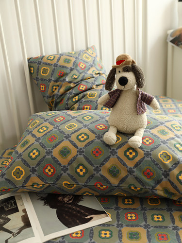 臣汐全棉磨毛南通枕套