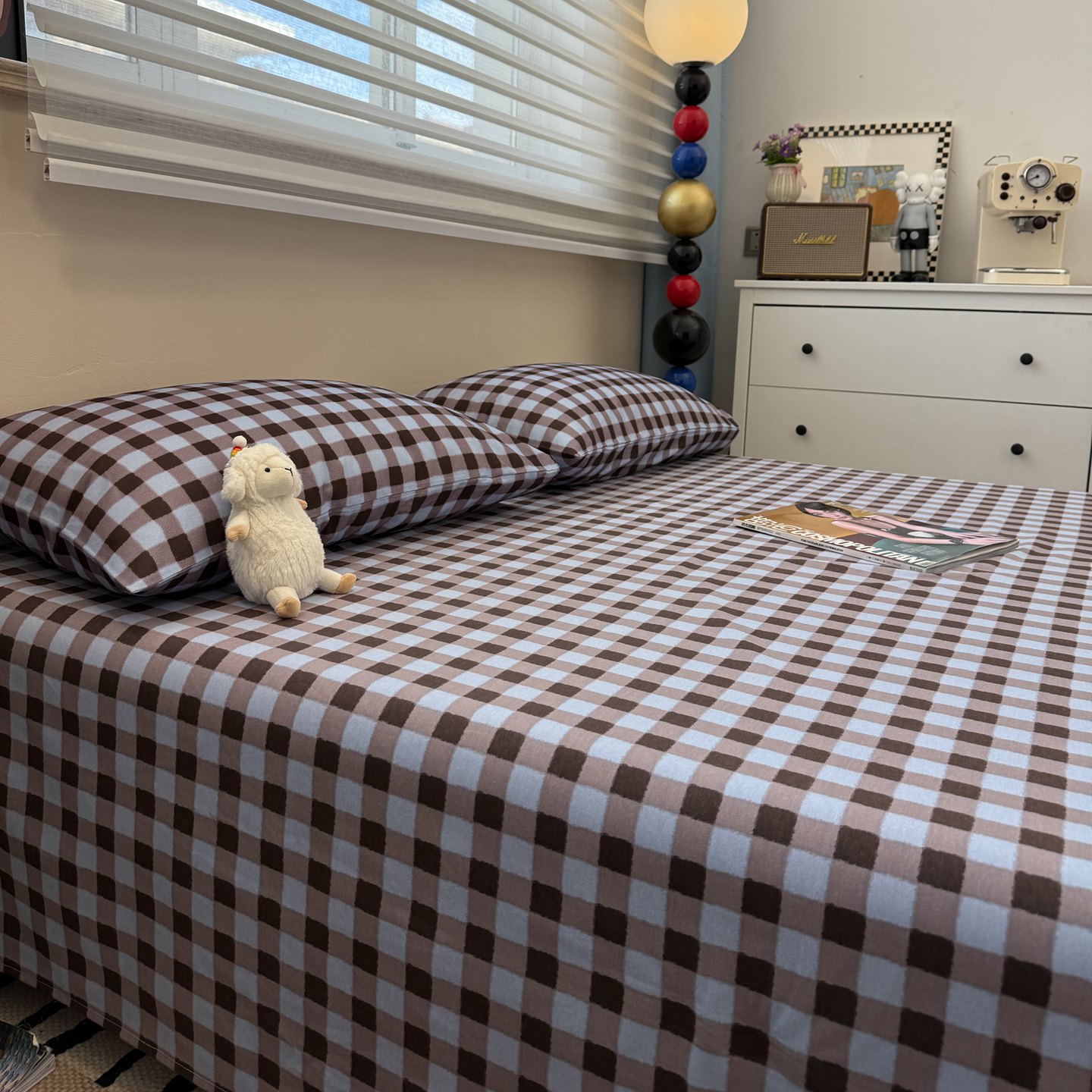 纯棉加厚磨毛床单单件100全棉全棉床笠被单秋冬季双人枕套三件套3