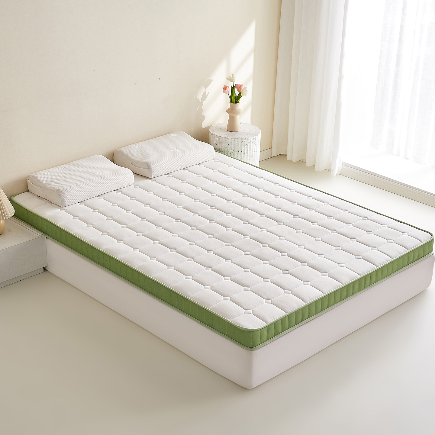 乳胶记忆棉床垫家用卧室软垫单人学生宿舍铺底床褥子租房海绵垫子