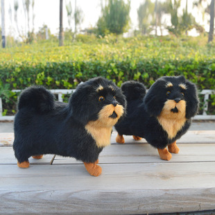 可爱仿真藏獒动物模型摆件儿童礼物毛绒玩具桌面摆件招财仿真狗狗