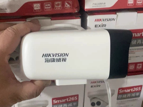 海康威视DS-IPC-B12HV2-IA监控摄像头外壳POE尾线前脸后筒配件