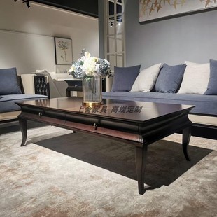 美克art家具美家cara闪耀星辰长方形茶几现代知性优雅咖啡桌变几