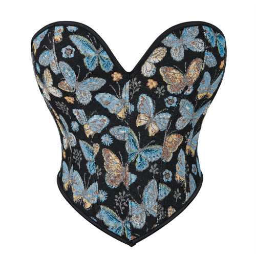 束腰外穿塑身衣马甲corset