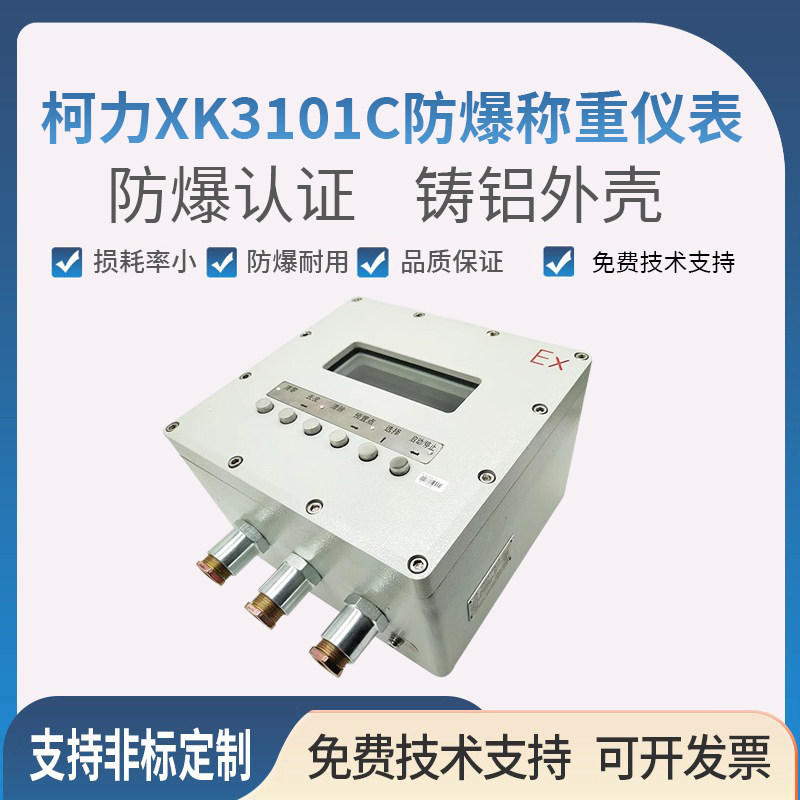 宁波柯力防爆仪表EX-XK310C/EX-XK3101B/XK3101/防爆称重仪表隔爆