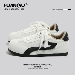 环球厚底德训鞋休闲板鞋2026新款春季爆款时尚潮流运动鞋子男鞋男