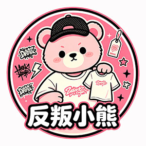 蝴蝶结装扮猫咪图案印花T恤女