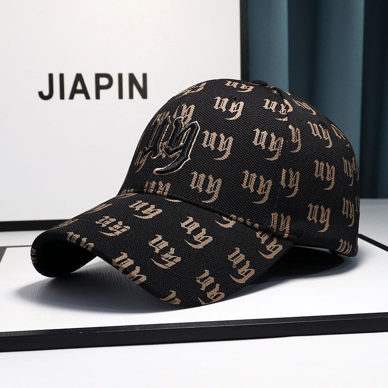 韩版字母印花棒球帽子男士潮流百搭硬顶大头围宽檐显脸小鸭舌帽女,服饰配件/皮带/帽子/围巾,帽子,淘宝优惠券,粉丝福利购,淘宝优惠卷