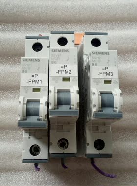 二手拆机德国西门子 5SY6106-6空气开关 5SY61 MCB B6 1P