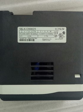 原装艾默生拆机变频器SKA1200025 0.25kw 实物拍摄