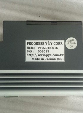 原装拆机PROGRESS Y$Y CORP 变频器PYC2018-015 交流变频器现货