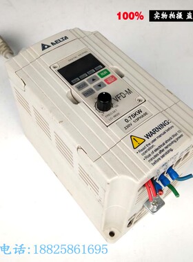 拆机台达VFD-M变频器台达VFD007M21A 0.75KW 220V可直接装柜