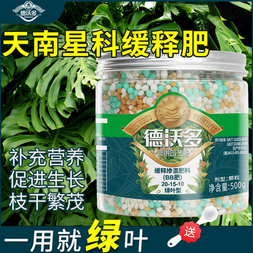 天南星科肥料专用肥缓释肥龟背竹