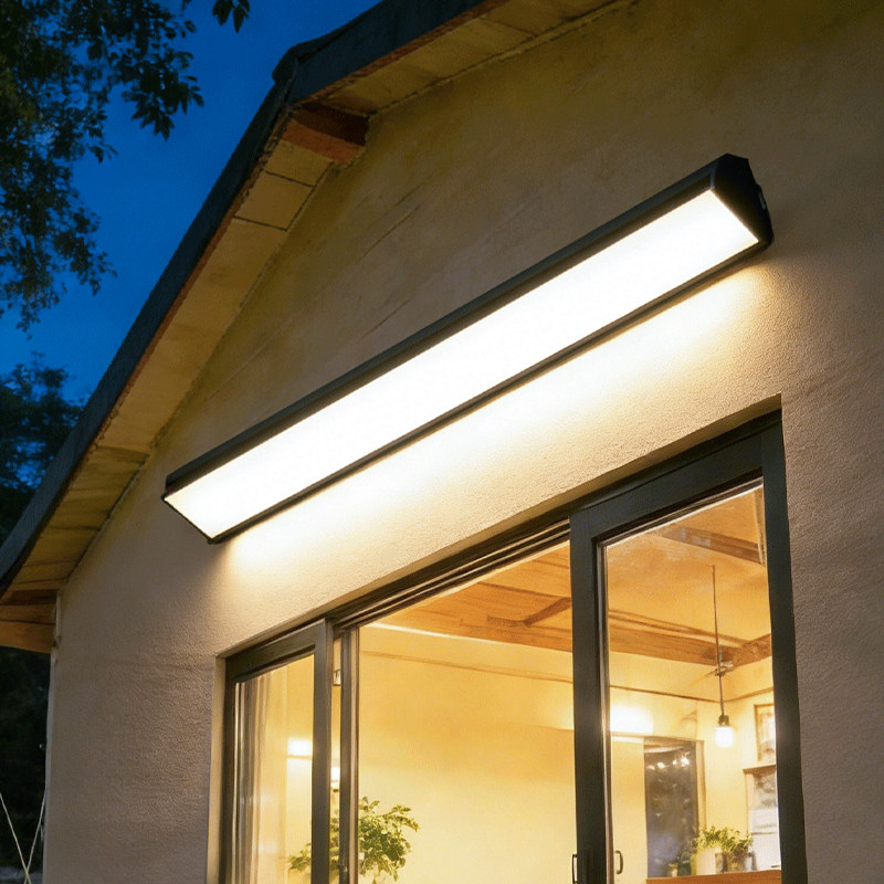 户外壁灯led阳光房长条超亮露台门头灯防水庭院阳台室外照明墙灯