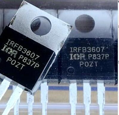 IRFB3607PBF 场效应管 MOSFET N沟道 75V 80A TO-220 IRFB3607