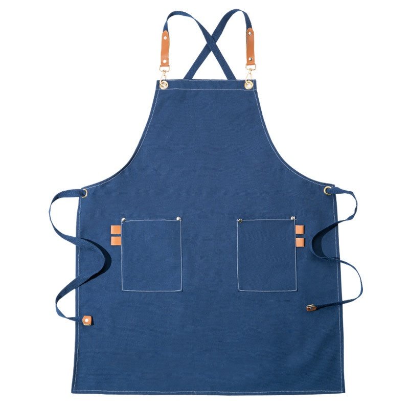 围裙定制logo印字刺绣韩版美容理发花艺奶茶咖啡店工作服牛仔围裙,家庭/个人清洁工具,围裙套装,淘宝优惠券,粉丝福利购,淘宝优惠卷