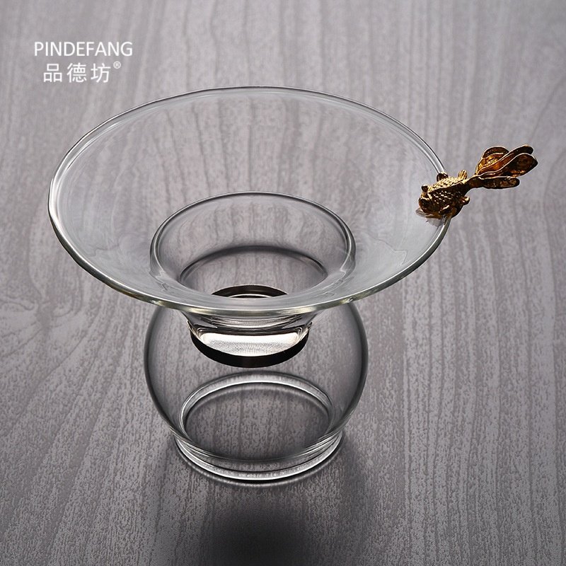 创意玻璃大号茶漏透明茶滤网茶叶滤网过滤器功夫茶具配件茶滤,餐饮具,整套茶具,淘宝优惠券,粉丝福利购,淘宝优惠卷