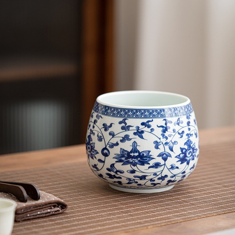 陶瓷茶壶茶具套装家用景德镇建水水盂废水桶烟灰缸茶具配件茶水缸